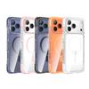 iPhone 17 Pro Max Color-Block Airbag Transparent Magnetic Case - New Anti-Fall Protective Cover