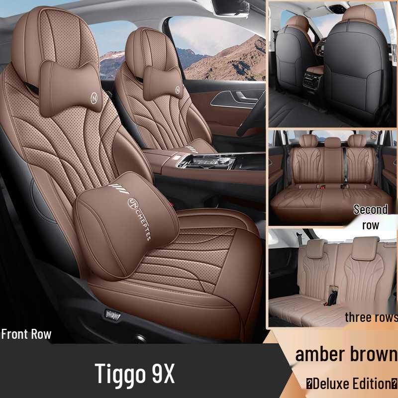 Chery Tiggo 9X Full Coverage Seat Covers - Four Seasons Universal Cushions