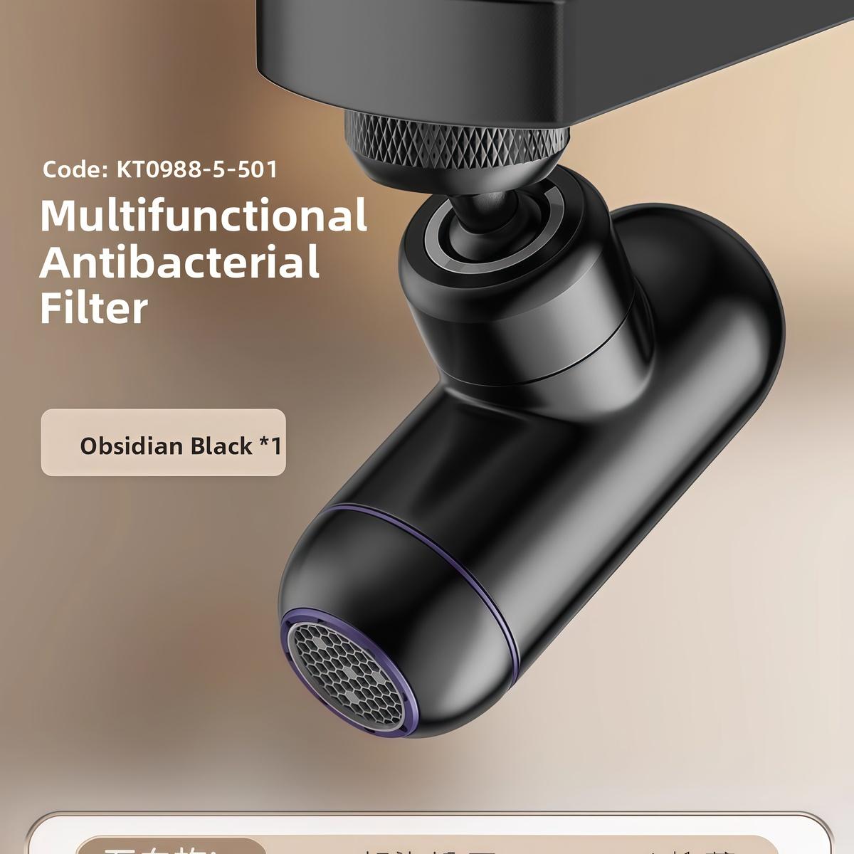 

Раковина-столешница 360 градусов бактериостатический фильтр кухня ванная комната универсальный смеситель брызгозащищенный аэратор мытье универсальные Аксессуары чёрный