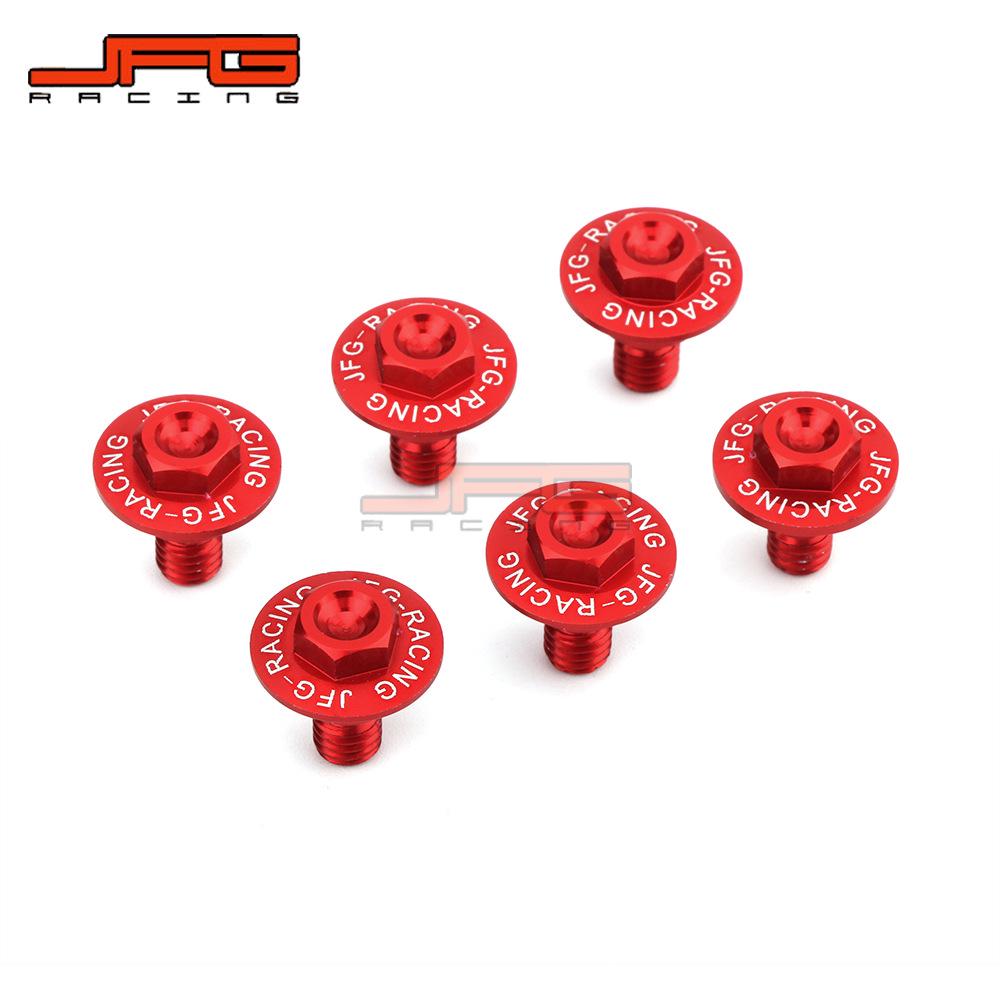 

Red Fender Screws for CRF150R/CRF150L/CRM250AR Off-Road Motorcycles 170*130*10