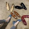 Spring High-heeled Shoe New Fashion Thick Heeled Women Shoes Simple Daily Versatile Sandals Shallow Mouth Trendy Follow-up Shoes