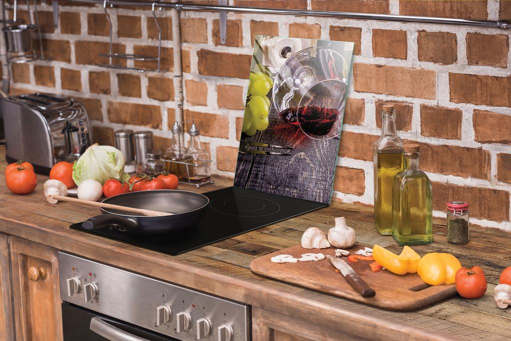 SZKLANA DESKA DO KROJENIA 35x52 WINO