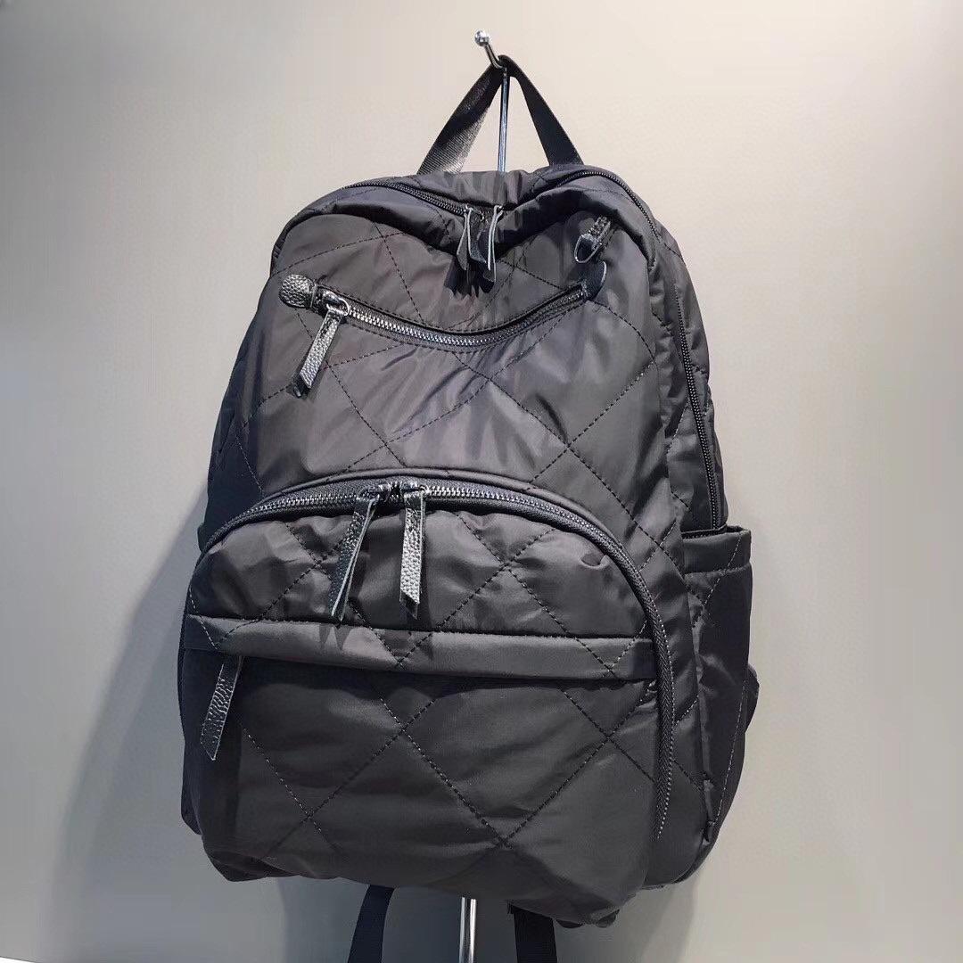 

Рюкзак Оксфорд, женский рюкзак для отдыха, новый водонепроницаемый нейлоновый рюкзак унисекс, большая вместительная простая дорожная сумка, студенческий рюкзак чёрный