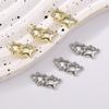 5pcs Cute Alloy Love Heart Pendants Charms for Jewelry Making Necklace Earrings DIY Bracelet Accessories Supplies