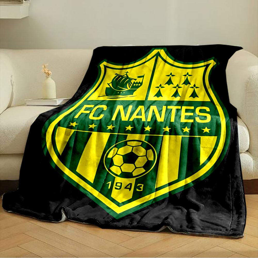 FC Nantes Logo Blanket for all seasons blanket lunch break throw gift