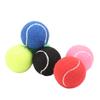 6 Stück Tennis Trainingsbälle Mehrfarbig Kaschmir und Gummi Tennisball Set für Vereine Jugendtraining