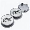 4pcs Sport Edition Logo Emblem Badge Car Wheel Center Caps 54MM Clips 49MM Rim Hubcaps Cover Wheels Hub Dust Cap Car Accessories