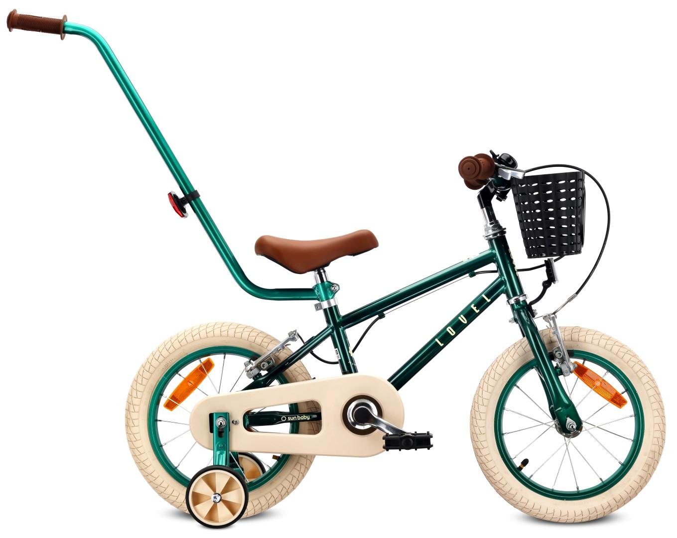 Kids Green LOVEL 14 Steel Bike