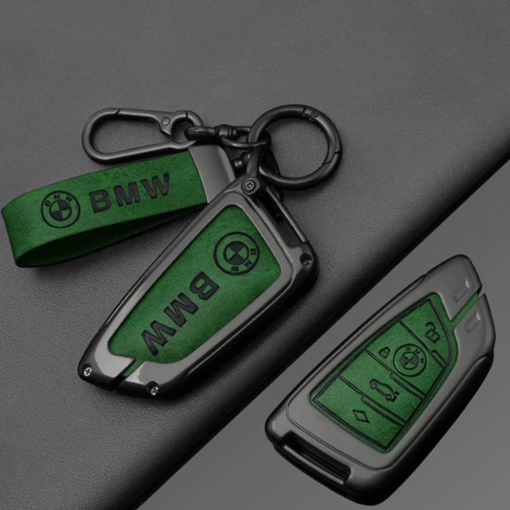 WKRA1 New Leather Car Key Case For BMW 1 3 5 7 Series X1 X3 X4 X5 F10 F15 F16 F20 F30 F18 F25 M3 M4 E34 Keychain Holder Accessories