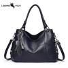 New Women's Crossbody Bag, Large Capacity, Soft Leather, Mom Bag, European and American Style, Shoulder Bag, Tassel Tote Bag