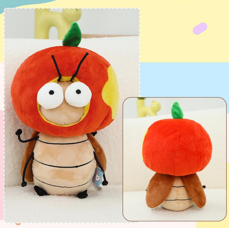 Adorable Cockroach Plush Toy - Cute Dorky Bread Design, Perfect Birthday Gift