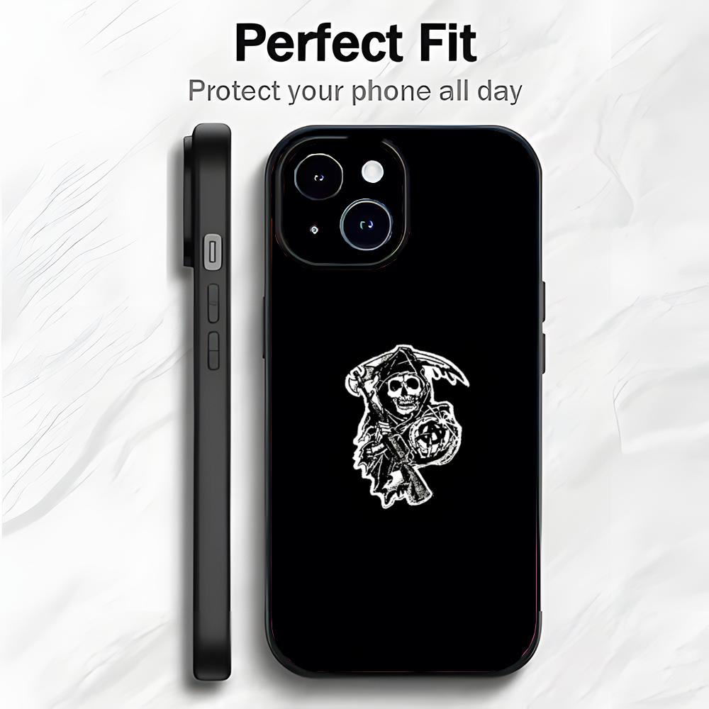 American Show S-Sons of Anarchy Phone Case Phone Case Soft Packaging Lightweight For iPhone17 16 15 14 13ProMax