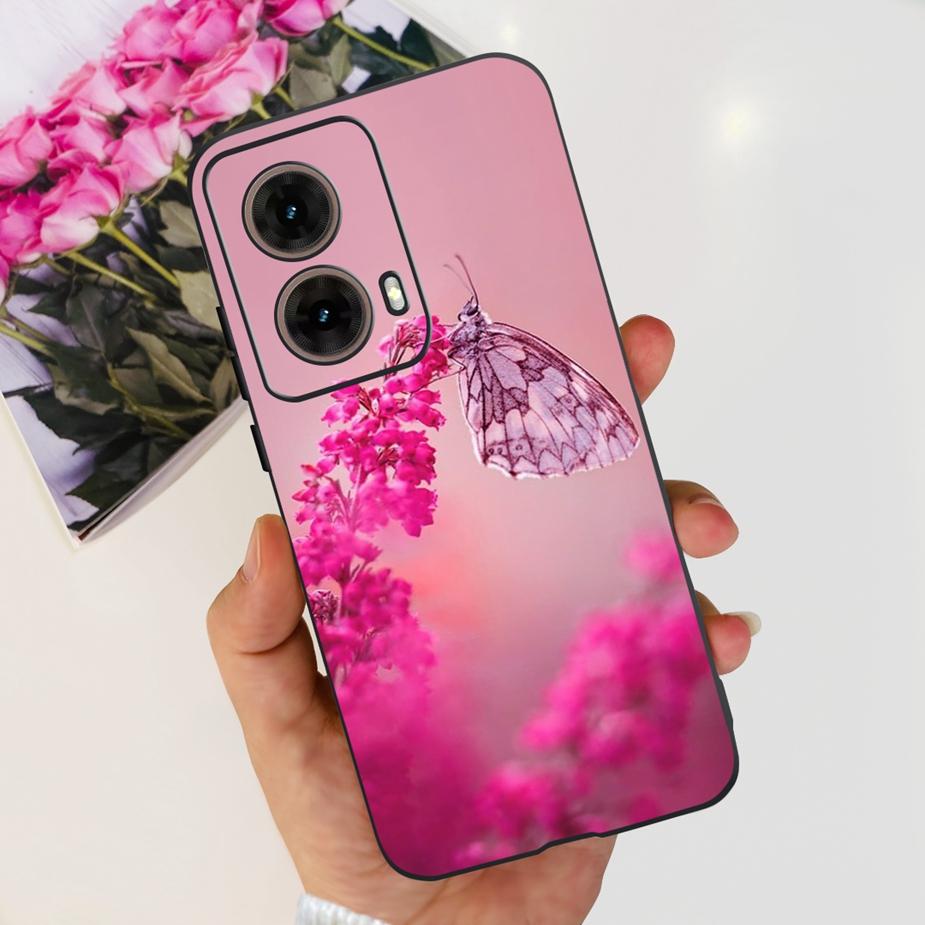 For Motorola Moto G85 Case New Fashion Painted Cover 6.67'' Soft Silicone Phone Case For Moto G85 G 85 MotoG85 Back Cover Bumper