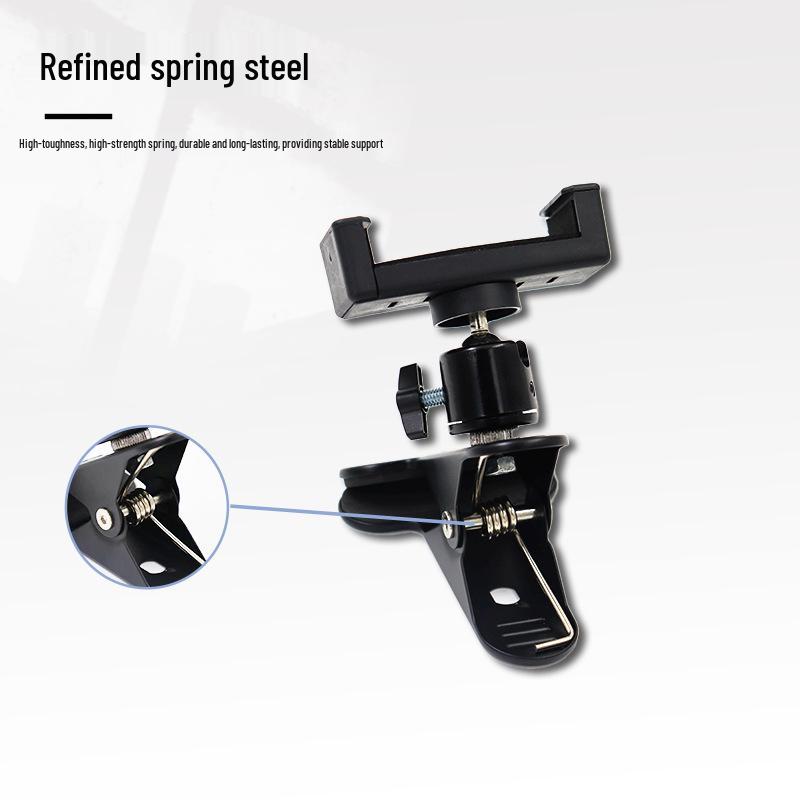 Universal M10 Double Hole Metal Clip for Photography & Desktop Use