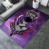 1pc Demon,Hooded Figure,solo Leveling Office Carpet Soft Polyester Entrance Carpet Washable Non slip