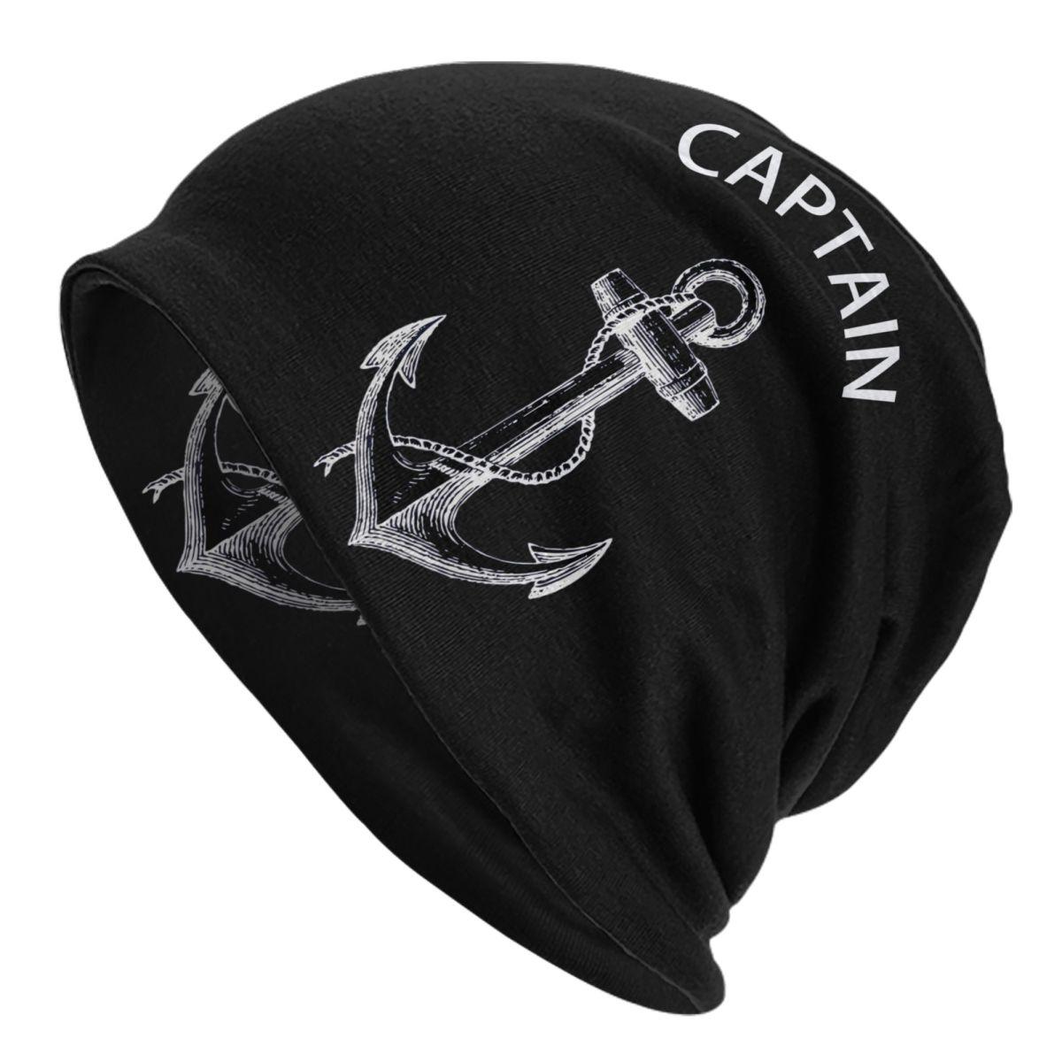 Custom Nautical Compass Bonnet Hats Street Knitting Hat For WoUnisex Unisex Warm Winter Anchor Boat Skullies Beanies Caps Beanies Hat