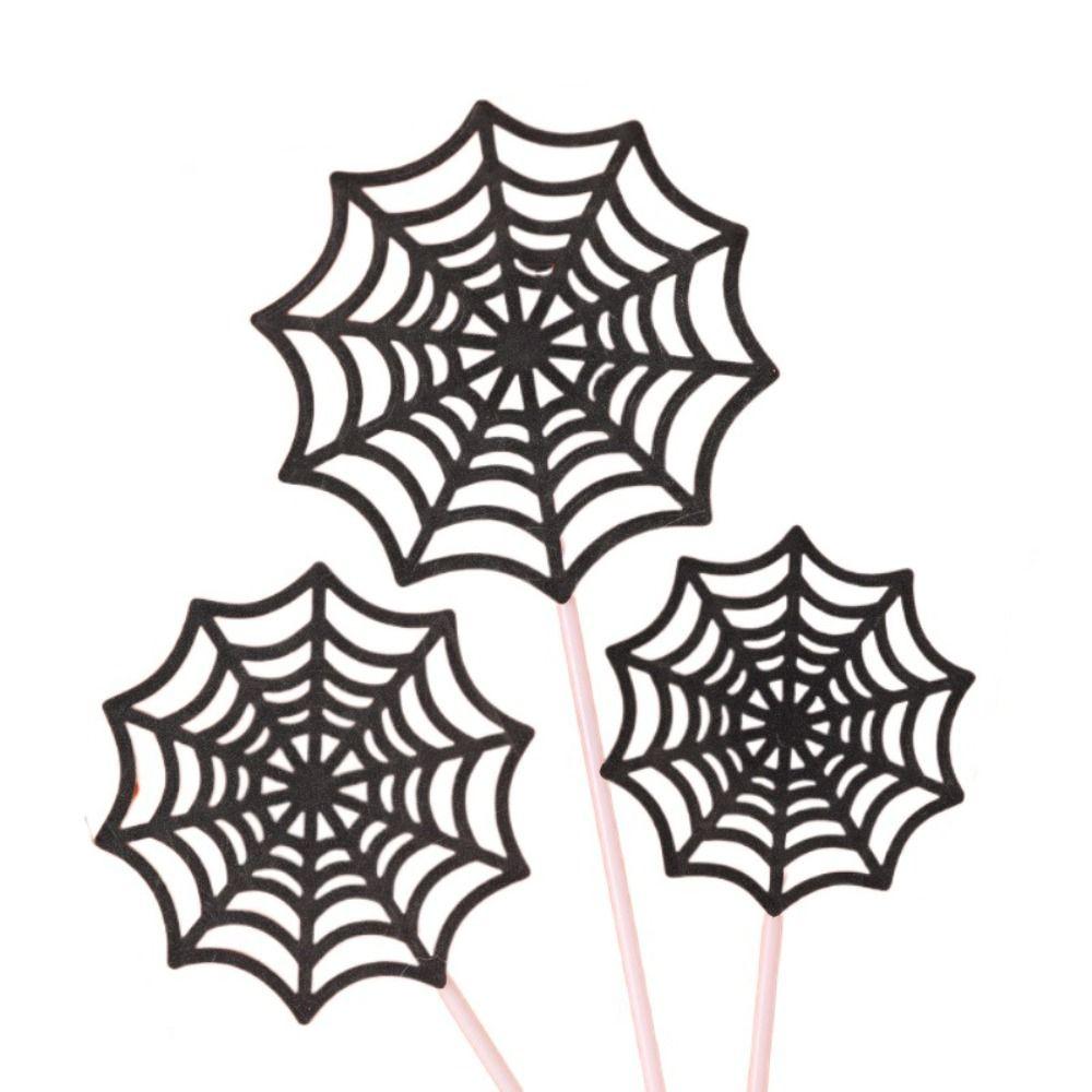 Funny Festival Plugin Pumpkin Ghost Bat Cake Insert Party Supplies Cake Topper  Baking Cake Dessert