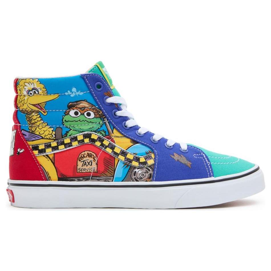 New Sk8 Sesame Street X Vans Hi 'Oscar's Taxi Service' VN000D5IBMB