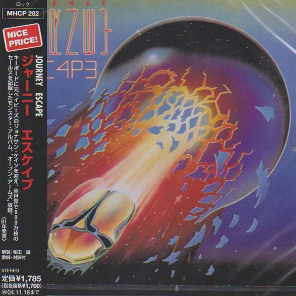 

CD JOURNEY - Escape MHCP282 Sony Records In 2004 Japan ObiRock Used