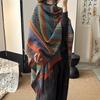 Ethnic Style Summer Shawl: Yunnan, Lijiang, Sichuan Travel Cloak for Women