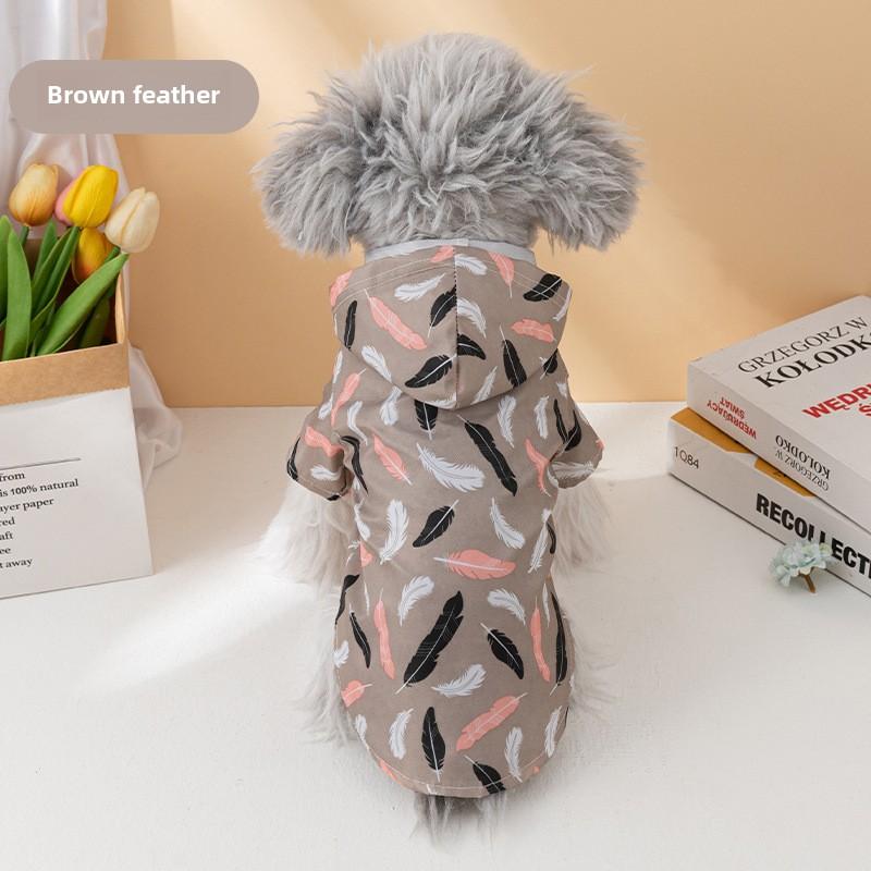 

Новый утолщенный прочный дождевик для кошек и собак, не протекающий дождевик для домашних животных, дождевик для домашних животных XL