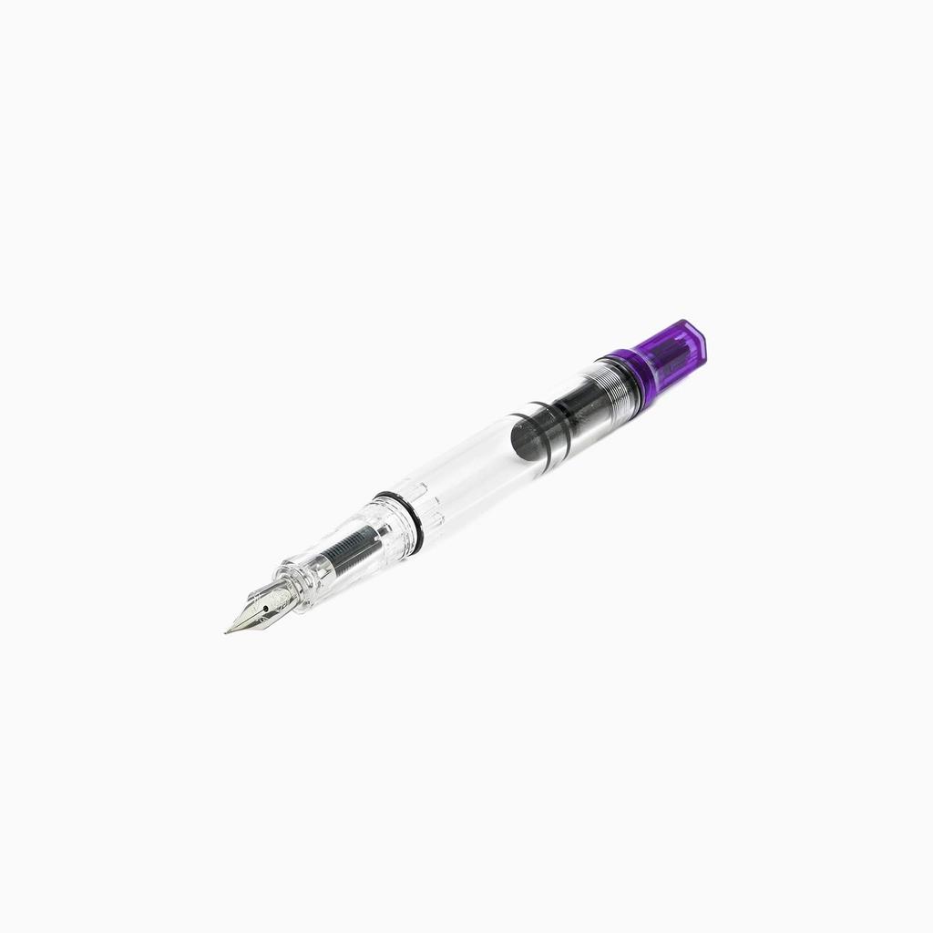 Twisbee Eco Trans Fountain Fine TW100087 Pen, Purple, Nib,