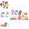 Bubble 12pcs Figure Guppies Toy Cake Topper Gil Molly Nonny Deema Oona Goby Toys