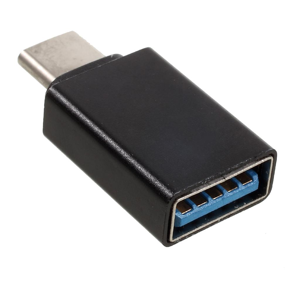 For iPhone 15 Series USB-C Type-C Male to USB 3.0 Female OTG Adapter for Google Pixel/Huawei Mate 9 Etc