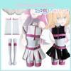 25 Jigen No Ririsa Tianna Lilyisa Mika Lilyri Cosplay Costume Anime Game Party