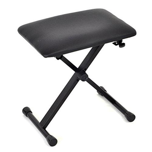 KC Keyboard Throne (Piano Stool) Black KB-4400/BK