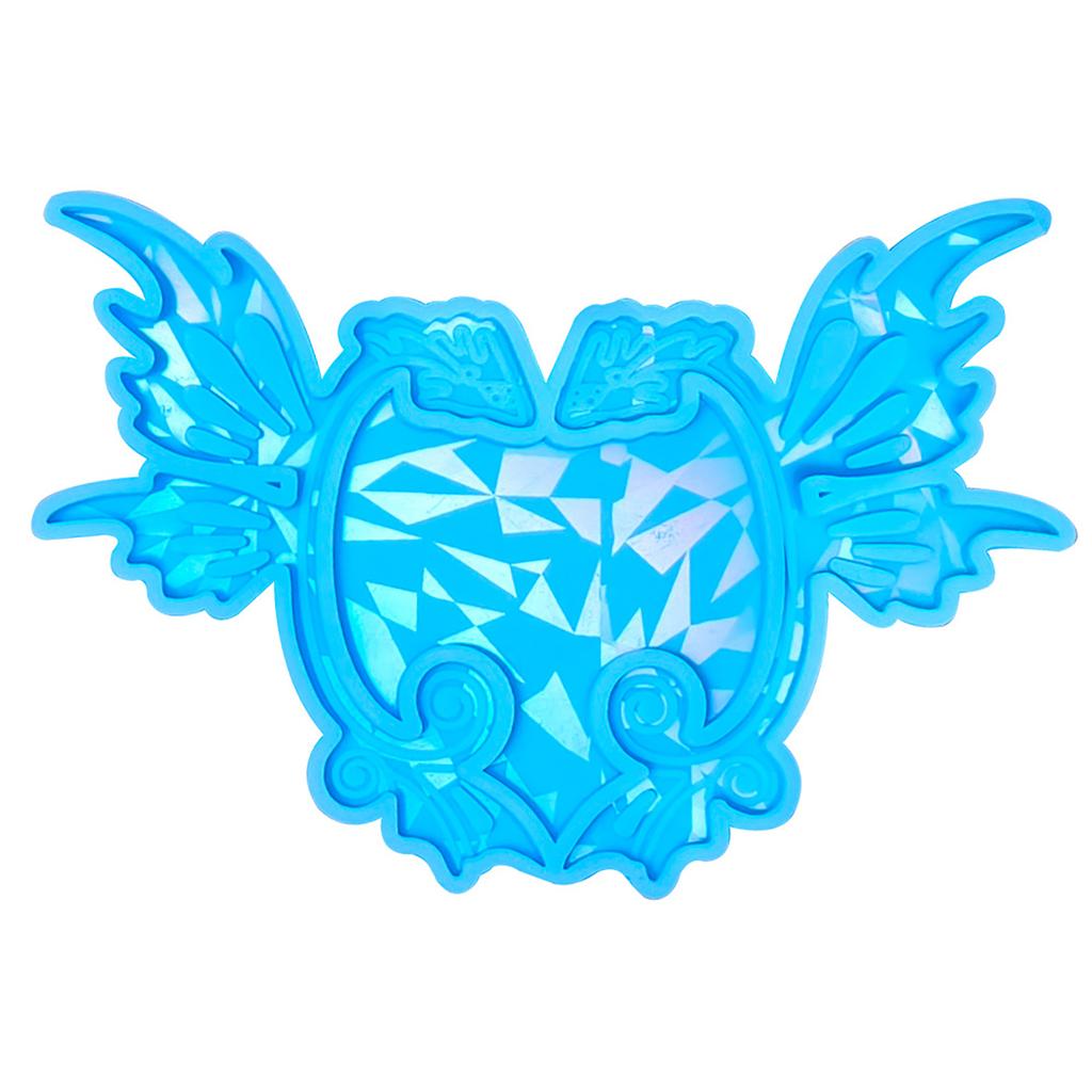 Przenośny Silikonowy Forma Epoksydowa Forma do Wisiorka na Ucho Holograficzne Lasery Smocze Klipsy do Uszu Formy Formy do Wyrobu Biżuterii