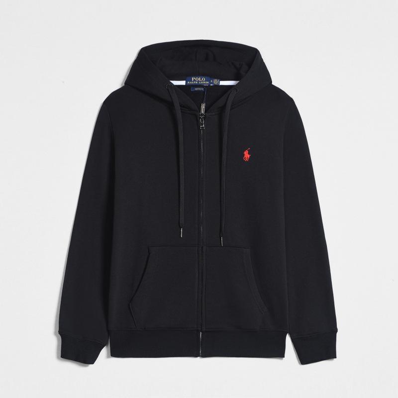 Got Now Raf RL Rits Hoodie met Kleine Pony Borduurwerk - Lente/Herfst Herenjas M