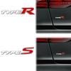 Car Accessories Metal Type S Emblem Rear Trunk Body Typer Badge Sticker For Honda Acura Accord Civic Spirior Odyssey Mugen ED4