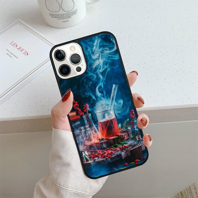 Science Chemistry Style Phone Case For iPhone 17 Air 13 12 14 15 16 Cover For Apple Pro Max 6S Plus Coque