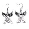 Angel Charm Dangle Earrings Retro Jewelry Design Wing Pendants Women Jewelry