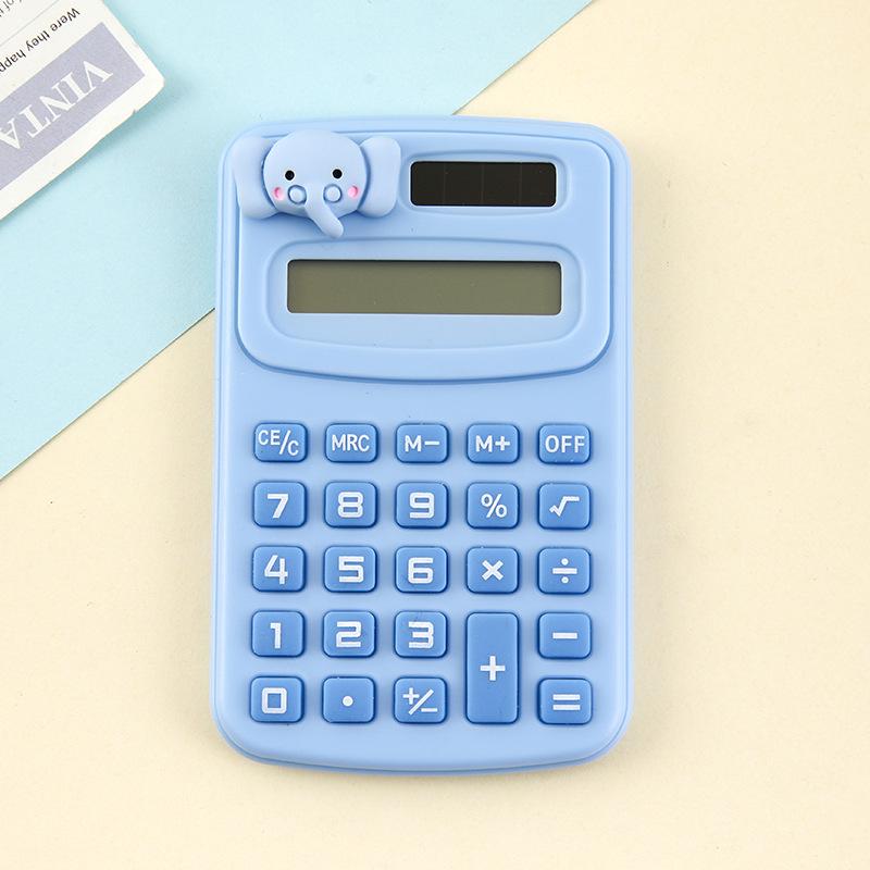 Cartoon Mini Cute Portable Calculator for School and Office