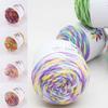 50g/Ball Adult Scarf Colorful Segment Dyeing 8 Strands Cotton Yarn Yarn DIY Hand Knitted