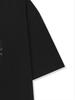 [Matinkim] Circle Logo Top for Men In Black