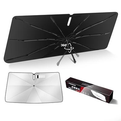 For Reflective Car Sunshade for Toyota Sporty Compatible with January 2015 Present UV 10 Sun Heat Perfect for and Sleeping In the Includes Storage