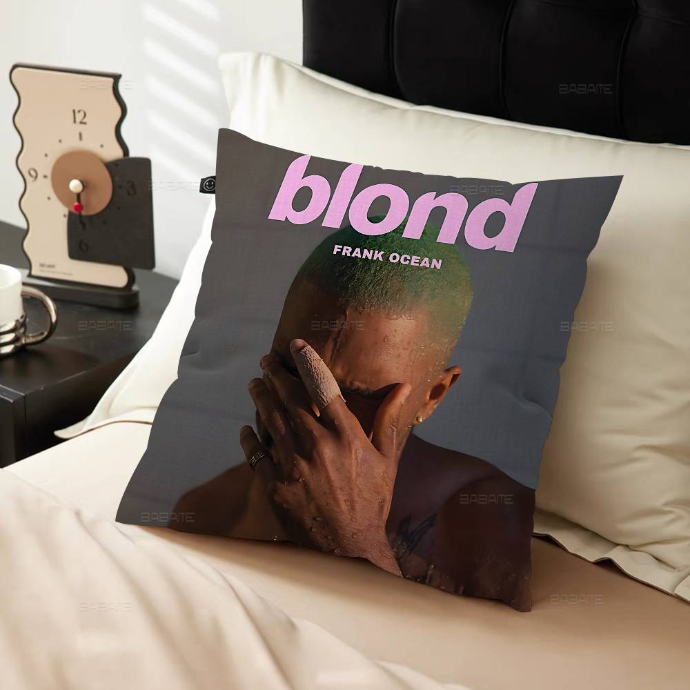 FFrank OOcean singer Pillowcase toon Gift Cushion Cover Bedroom Home Sofa Chair Seat Decor pillow case