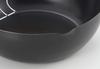 Yoshikawa Tempura Pan, 20cm, New Gourmet Power, Wooden Handle, Frying/Frying Pot, Black, SJ3169