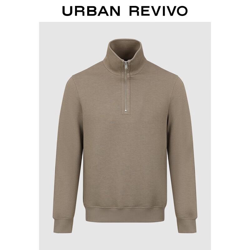 

Мужской свитшот UR Amber Flow с воротником-стойкой и молнией до середины L