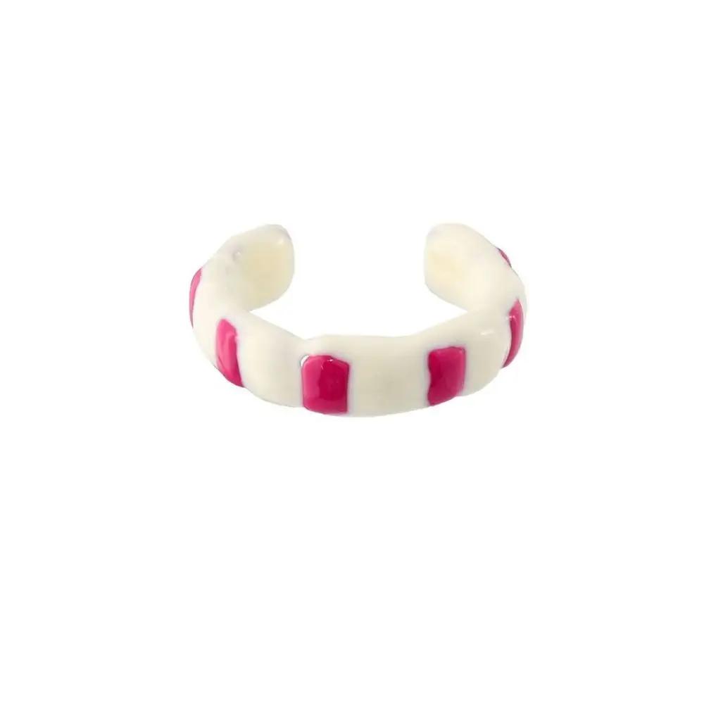 

Colorful Polka Dot Irregular Ring Open Rings for Women Charm Trend Sweet Cool Fashion Jewelry Y2K Aesthetic Girl Gifts