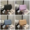 Solid Color Women Crossbody Bag Multifunctional Small Square Bag Leisure Travel Bag  Ladies/Girls
