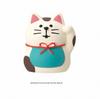 Japanese Zakka Miniature Beckoning Cat: New Year Good Luck Mascot Resin Ornament