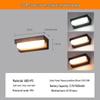 Lumière Murale Solaire Nufeng 17cm en Forme de 7