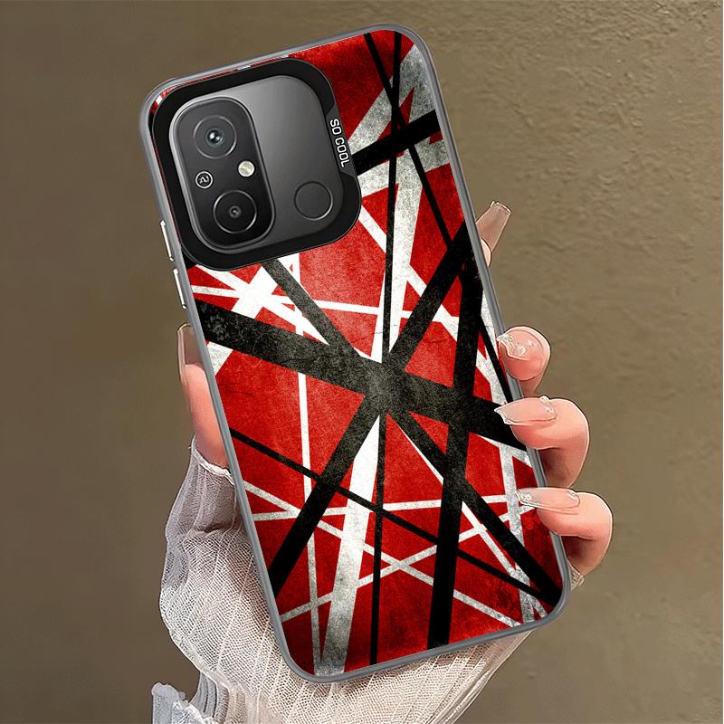 Eddie Van Halen Graphic Guitar Soft Phone Case for Xiaomi Redmi 15C 15 14C 13C 12C Poco X5 X6 X7 Pro X3 F8 F7 Ultra M8 13 12 Cov