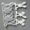 New Easter Bunny Aromatherapy Candle Mold 3D Silicone Plaster Mold Reusable DIY Resin Mold Home Decor