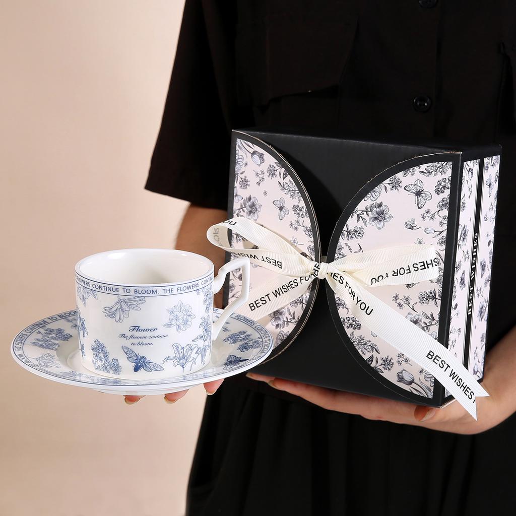 220 ml Retro-Kaffeetasse, Snackschale, Espressotasse, Keramik-Trinkgeschirr, nordische Heimdekoration, Tasse, Urlaubsgeschenkset
