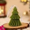 Unique Handmade Christmas Tree Scented Candles - Fragrance Therapy for Home Decoration and Gift Creativity Fun Convenient